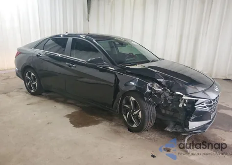 2021 Hyundai Elantra Limited z USA, uszkodzony, nr VIN 5NPLP4AGXMH002083